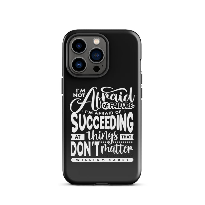 Christian Phone Case William Carey's Things That Matter Black for iPhone® iPhone® Phone Cases Glossy iPhone 13 Pro