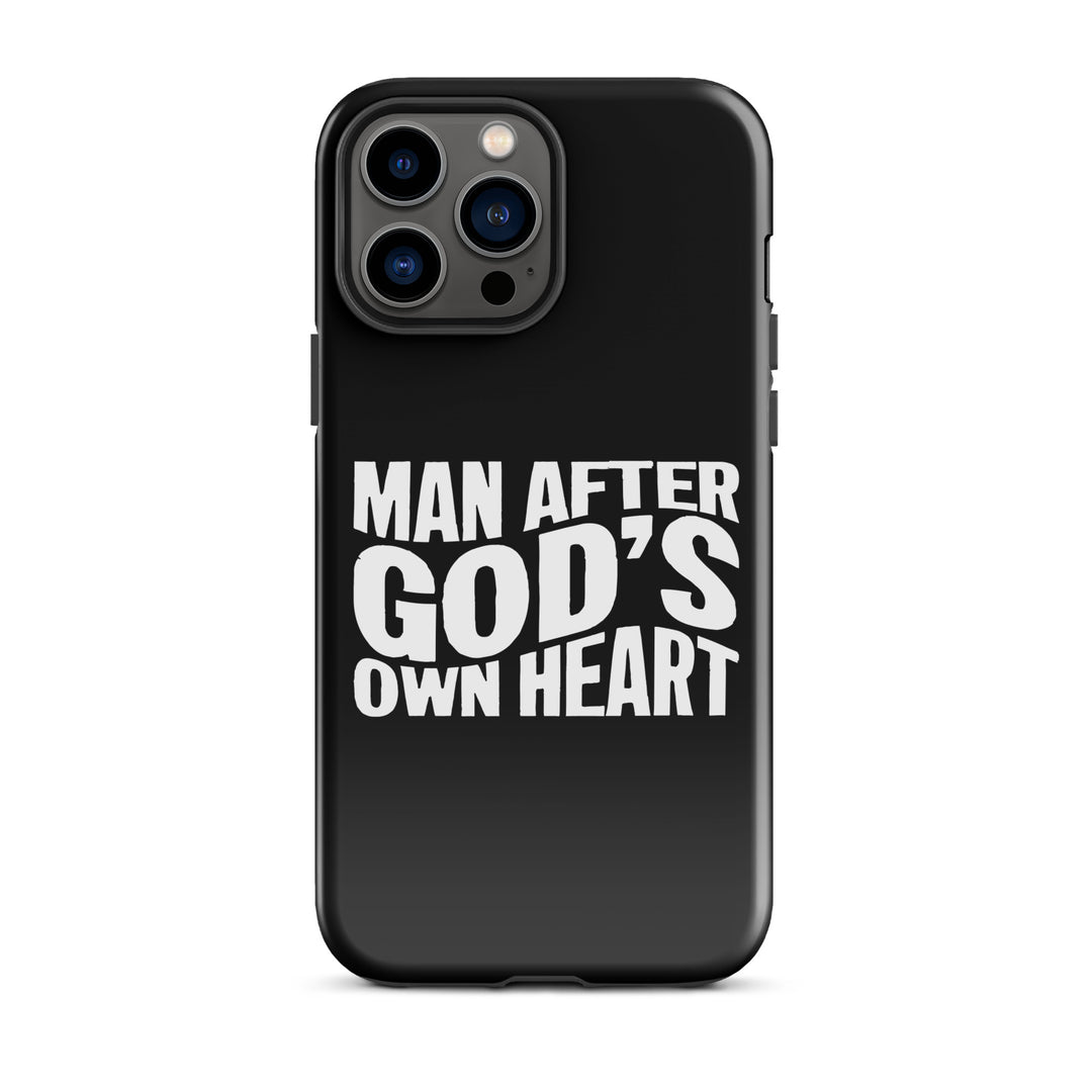 Christian Phone Case Man After God's Heart for iPhone® iPhone® Phone Cases Glossy iPhone 13 Pro Max 