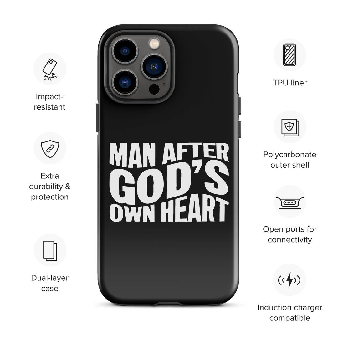 Christian Phone Case Man After God's Heart for iPhone® iPhone® Phone Cases   