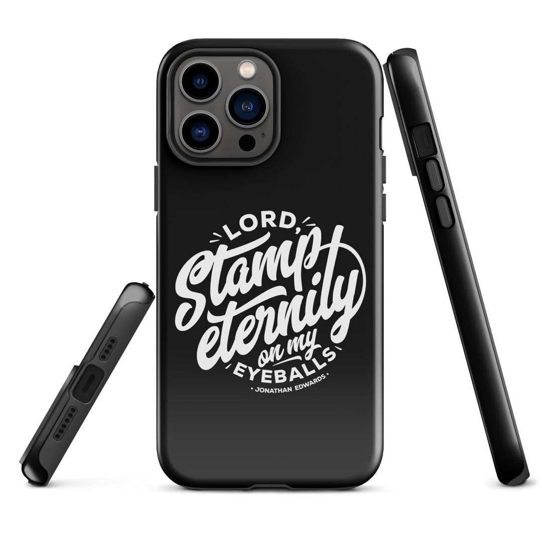 Christian Phone Case Stamp Eternity Black for iPhone® iPhone® Phone Cases   