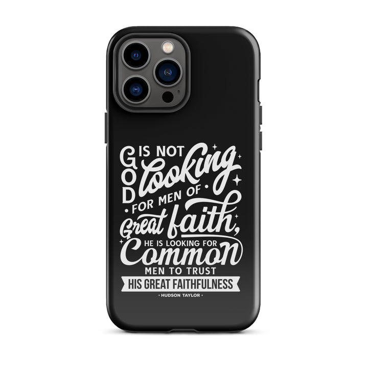 Christian Phone Case Hudson Taylor Common Men Black for iPhone® iPhone® Phone Cases Glossy iPhone 13 Pro Max