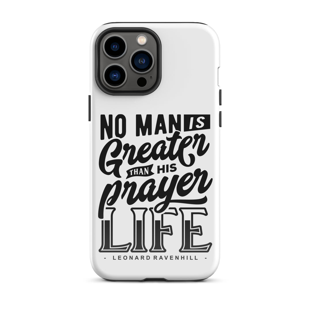 Christian Phone Case Leonard Ravenhill's Prayer Life White for iPhone® iPhone® Phone Cases Glossy iPhone 13 Pro Max