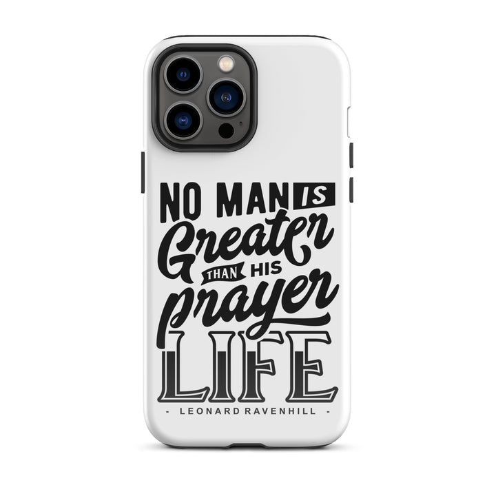 Christian Phone Case Leonard Ravenhill's Prayer Life White for iPhone® iPhone® Phone Cases Glossy iPhone 13 Pro Max
