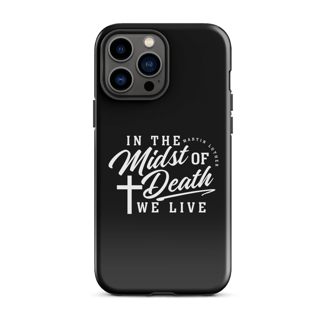 Christian Phone Case Martin Luther's Midst of Death Black for iPhone® iPhone® Phone Cases Glossy iPhone 13 Pro Max