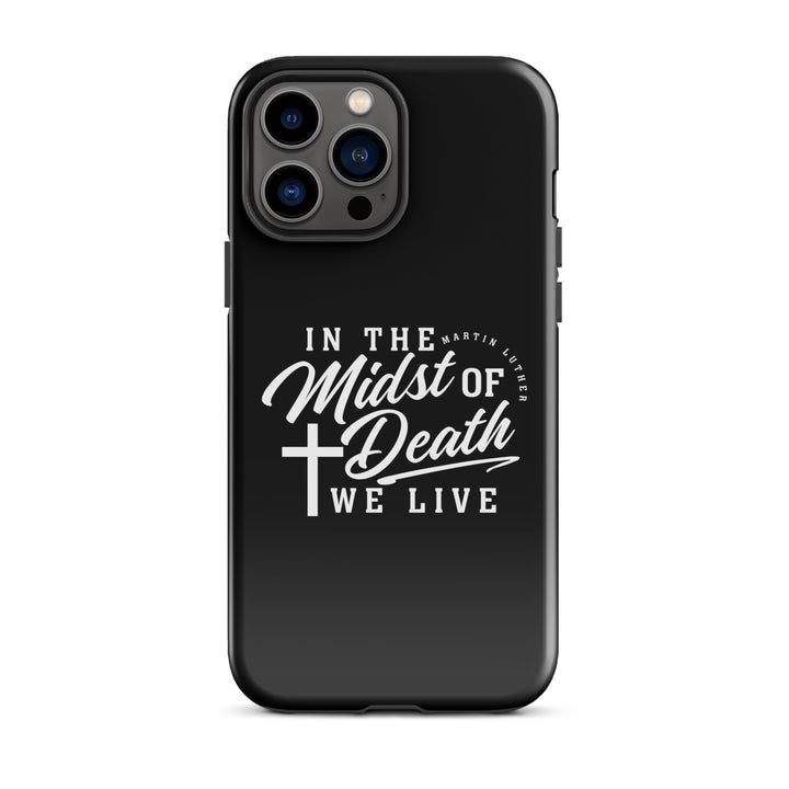 Christian Phone Case Martin Luther's Midst of Death Black for iPhone® iPhone® Phone Cases Glossy iPhone 13 Pro Max