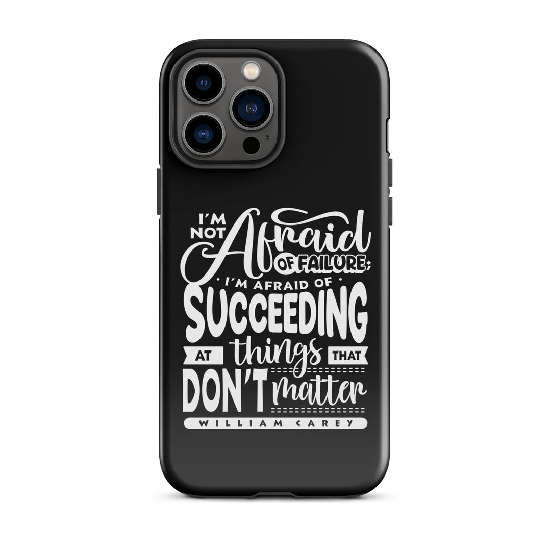 Christian Phone Case William Carey's Things That Matter Black for iPhone® iPhone® Phone Cases Glossy iPhone 13 Pro Max