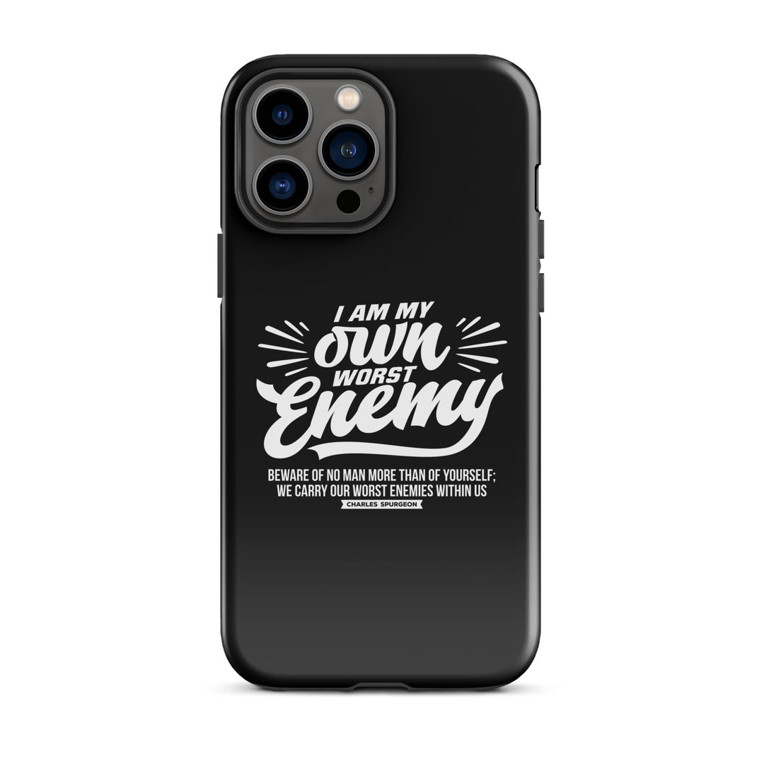 Christian Phone Case Charles Spurgeon's Worst Enemy Black for iPhone® iPhone® Phone Cases Glossy iPhone 13 Pro Max