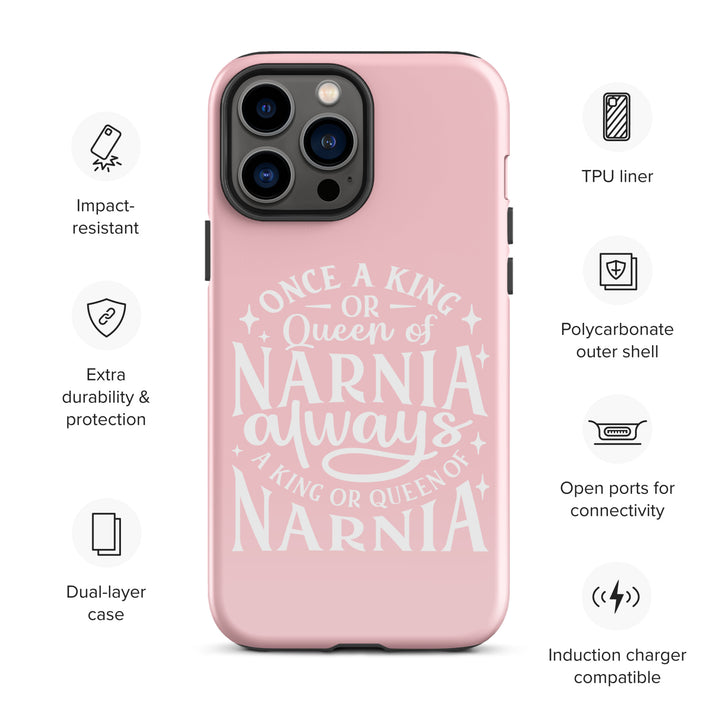 Christian Phone Case King or Queen Narnia Pink for iPhone® iPhone® Phone Cases   
