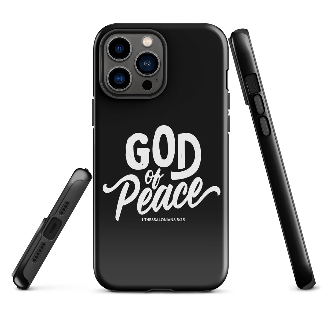 Christian Phone Case God of Peace Black for iPhone® iPhone® Phone Cases   