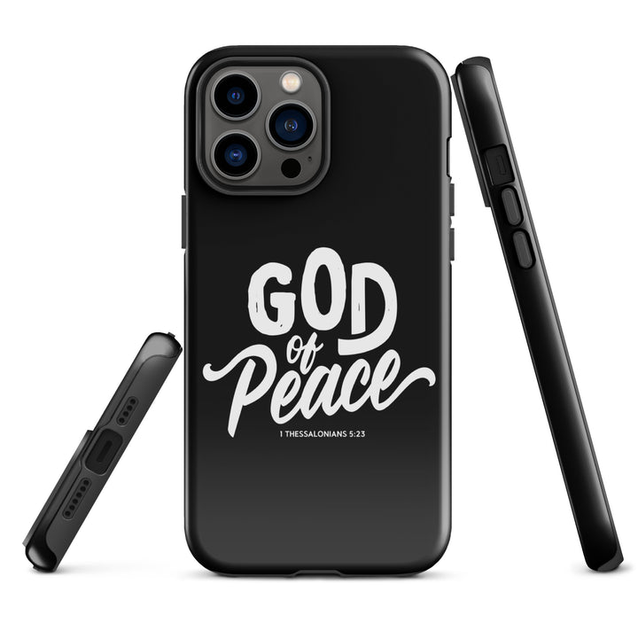 Christian Phone Case God of Peace Black for iPhone® iPhone® Phone Cases   