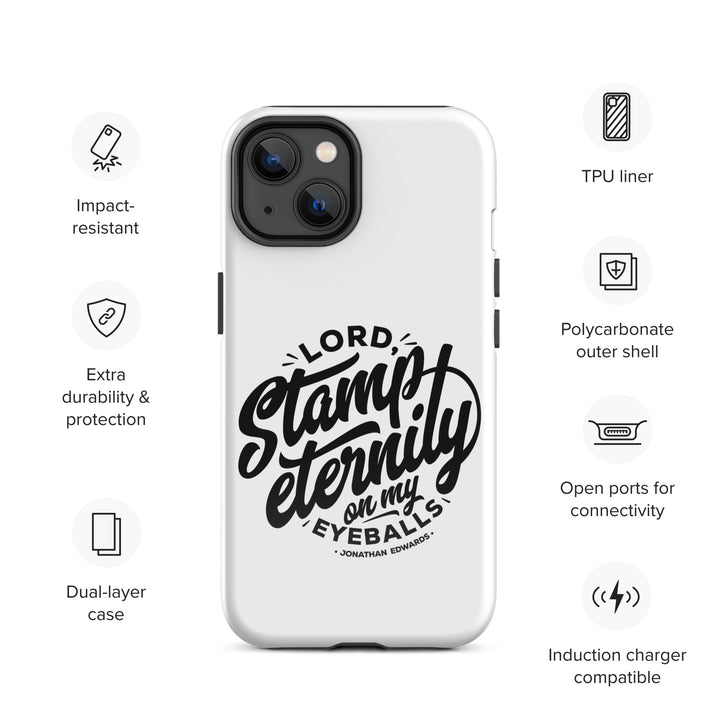 Christian Phone Case Stamp Eternity White for iPhone® iPhone® Phone Cases   