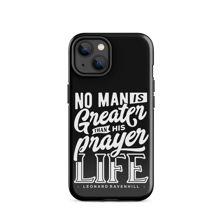 Christian Phone Case Leonard Ravenhill's Prayer Life Black for iPhone® iPhone® Phone Cases Glossy iPhone 14