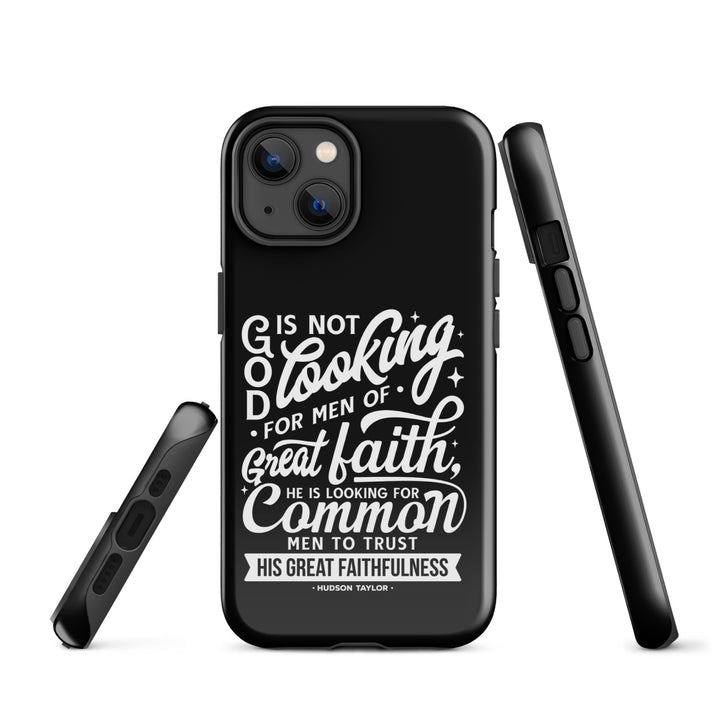 Christian Phone Case Common Men Black for iPhone® iPhone® Phone Cases   