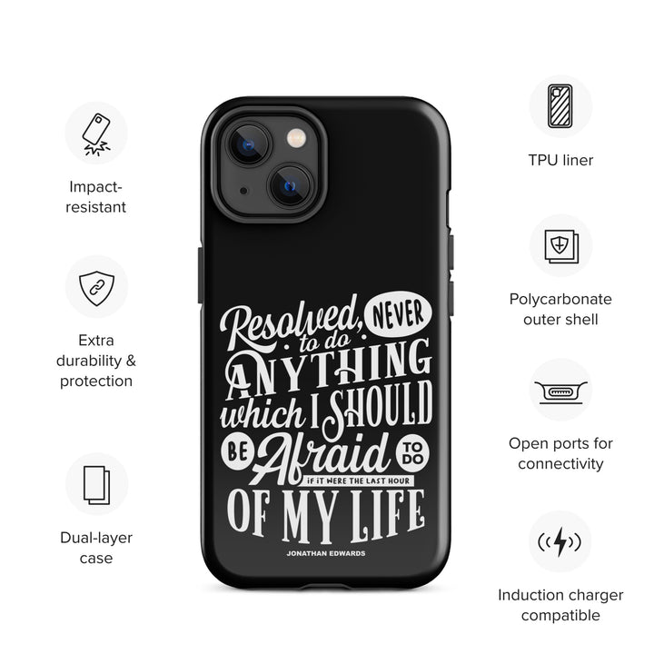 Christian Phone Case Last Hour Black for iPhone® iPhone® Phone Cases   