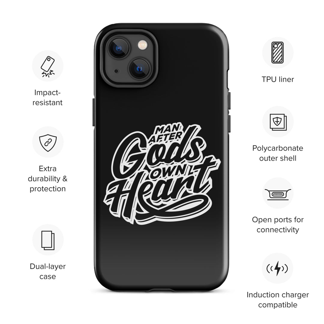 Christian Phone Case Man After God's Heart for iPhone® iPhone® Phone Cases   