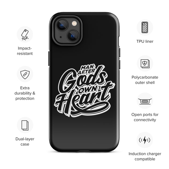 Christian Phone Case Man After God's Heart for iPhone® iPhone® Phone Cases   