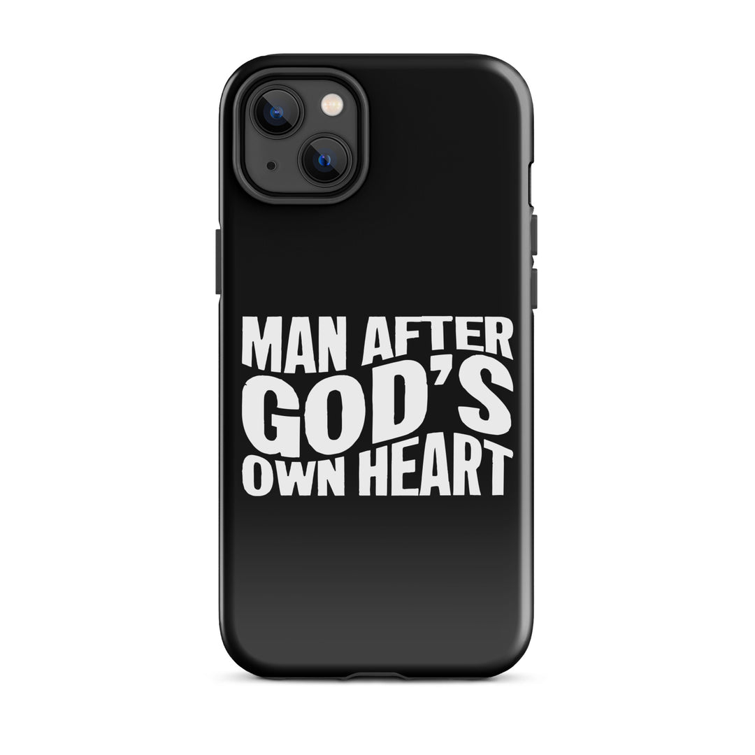Christian Phone Case Man After God's Heart for iPhone® iPhone® Phone Cases Glossy iPhone 14 Plus 