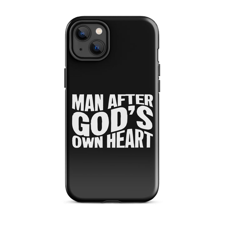 Christian Phone Case Man After God's Heart for iPhone® iPhone® Phone Cases Glossy iPhone 14 Plus 