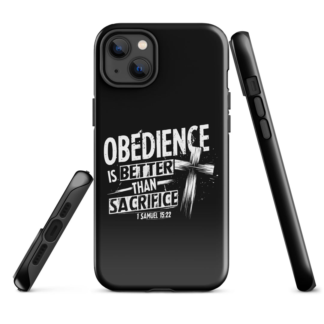 Christian Phone Case Obedience Is Better for iPhone® iPhone® Phone Cases   