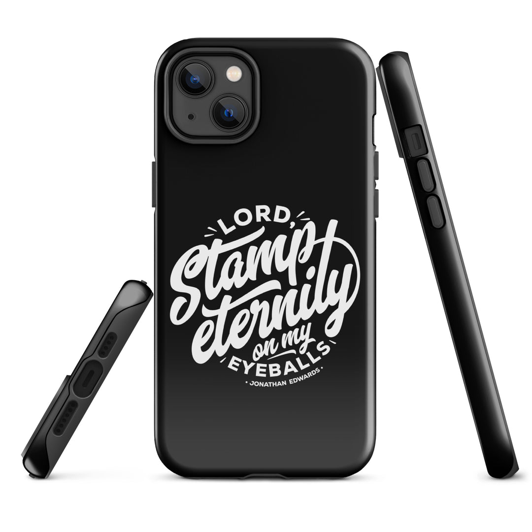 Christian Phone Case Stamp Eternity Black for iPhone® iPhone® Phone Cases   