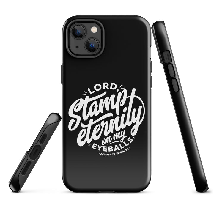 Christian Phone Case Stamp Eternity Black for iPhone® iPhone® Phone Cases   