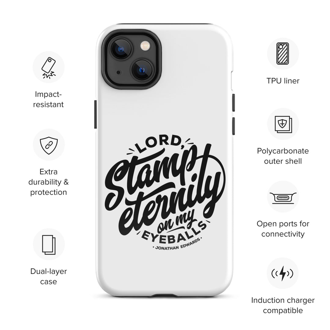 Christian Phone Case Stamp Eternity White for iPhone® iPhone® Phone Cases   
