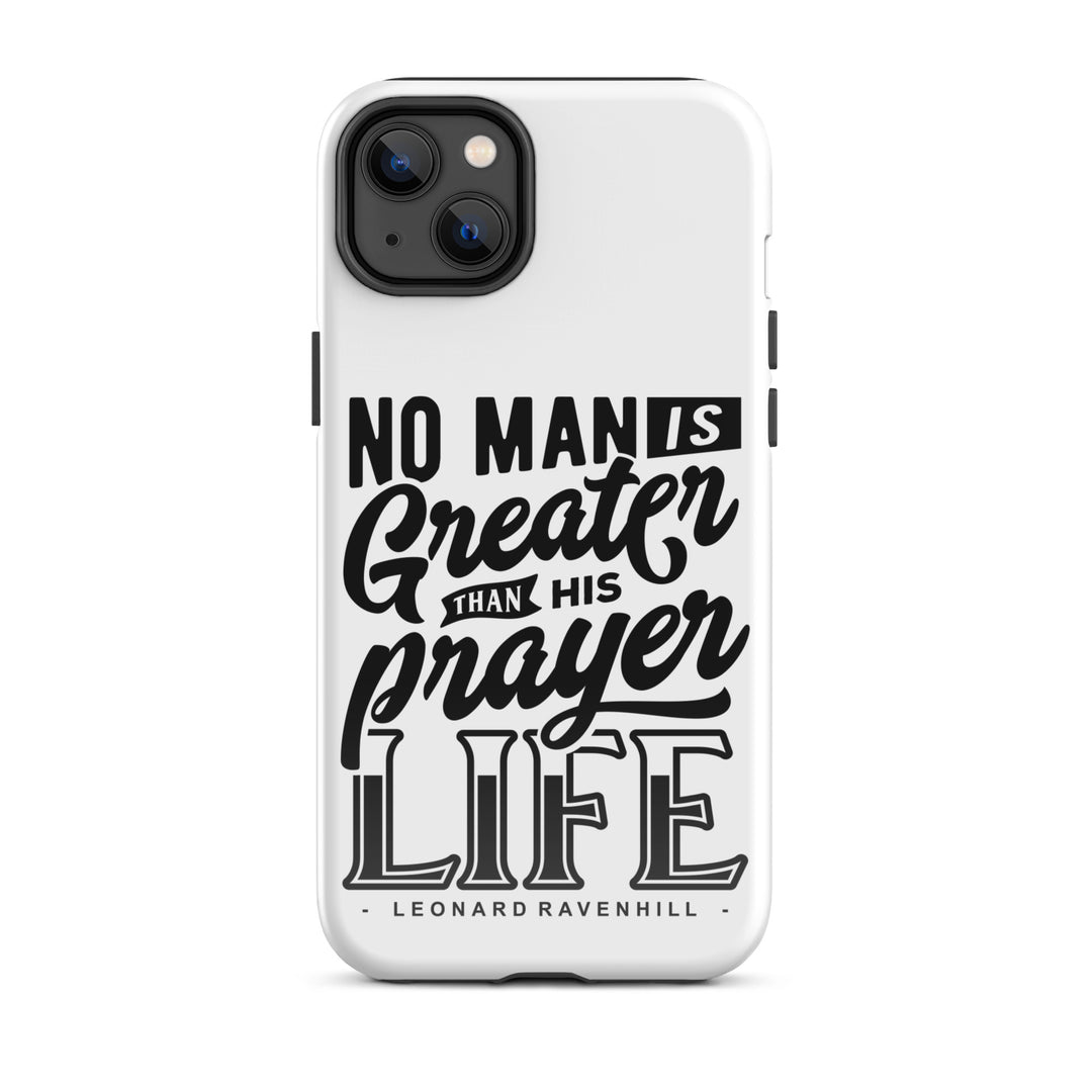 Christian Phone Case Leonard Ravenhill's Prayer Life White for iPhone® iPhone® Phone Cases Glossy iPhone 14 Plus