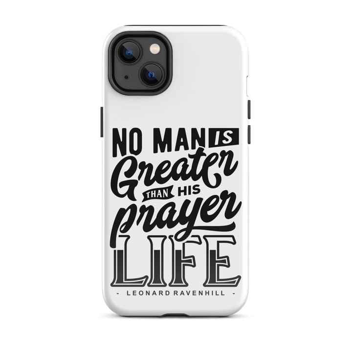 Christian Phone Case Leonard Ravenhill's Prayer Life White for iPhone® iPhone® Phone Cases Glossy iPhone 14 Plus