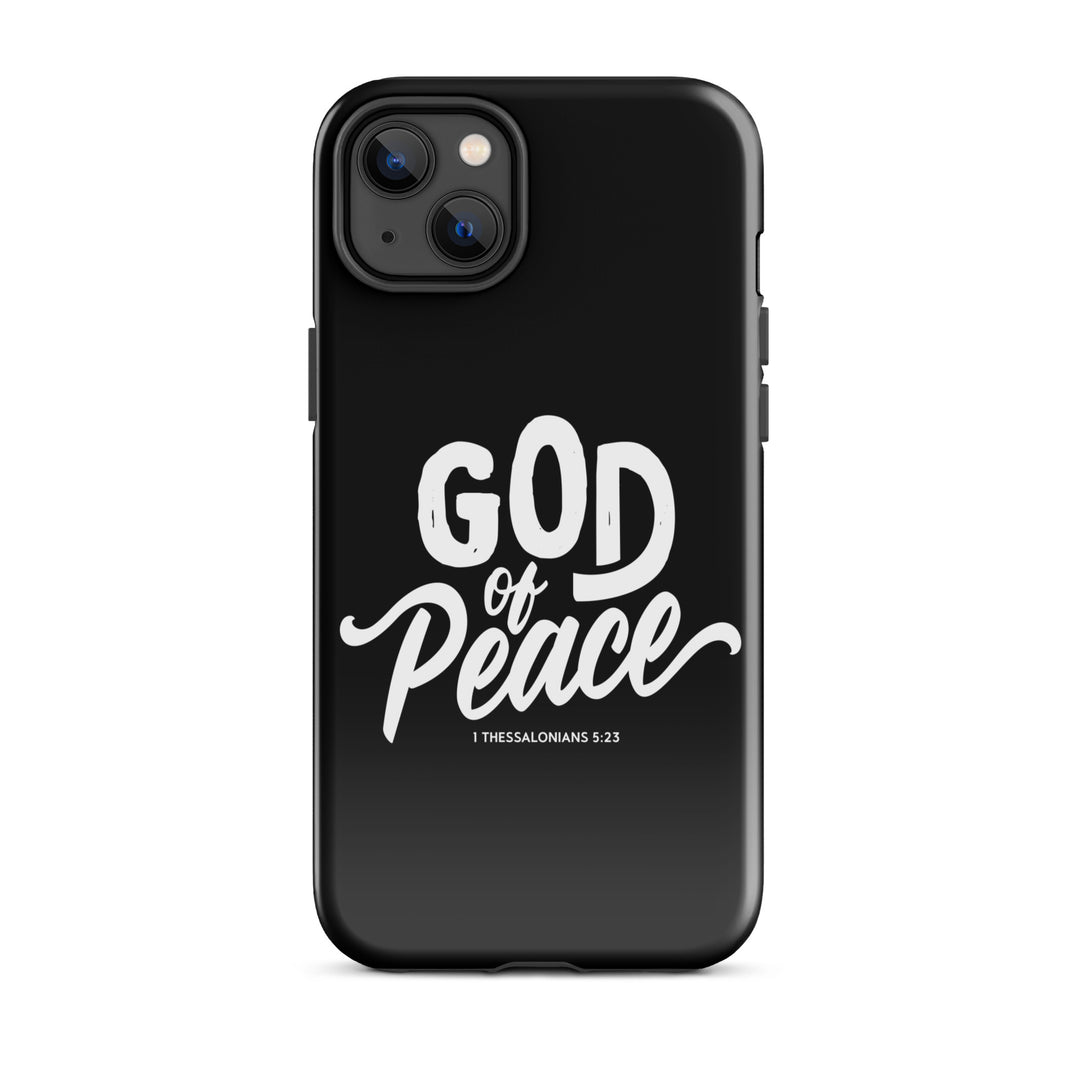 Christian Phone Case God of Peace Black for iPhone® iPhone® Phone Cases Glossy iPhone 14 Plus 
