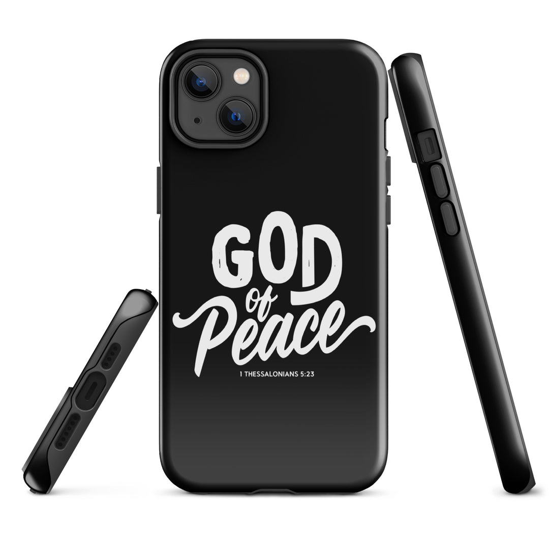 Christian Phone Case God of Peace Black for iPhone® iPhone® Phone Cases   