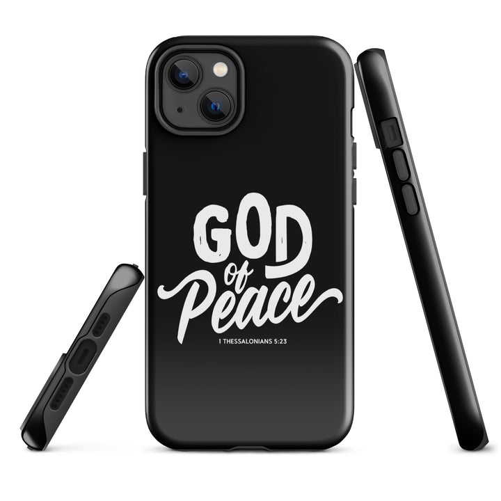 Christian Phone Case God of Peace Black for iPhone® iPhone® Phone Cases   