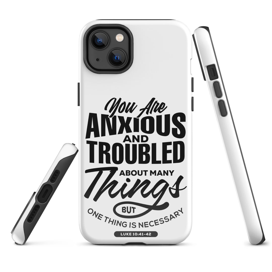 Christian Phone Case Anxious And Troubled White for iPhone® iPhone® Phone Cases   