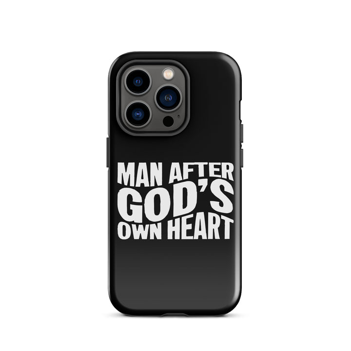 Christian Phone Case Man After God's Heart for iPhone® iPhone® Phone Cases Glossy iPhone 14 Pro 