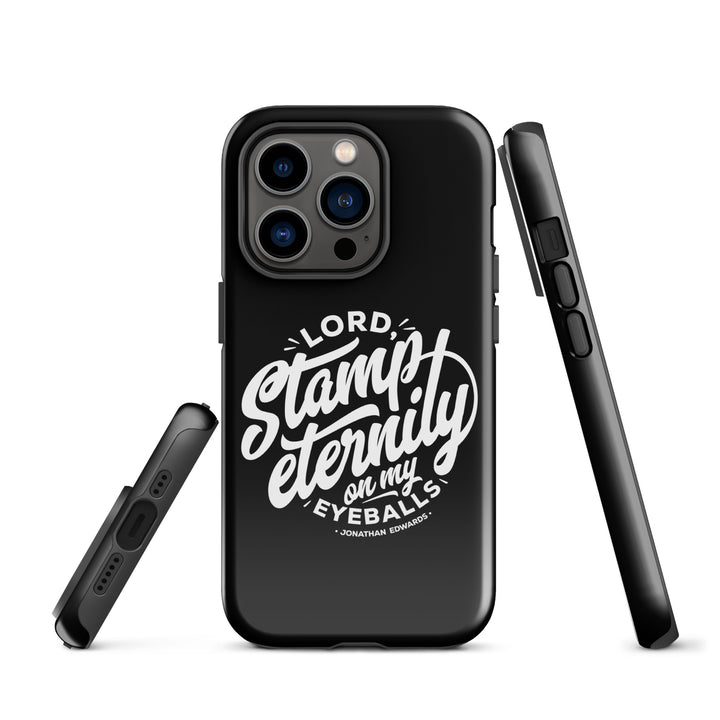 Christian Phone Case Stamp Eternity Black for iPhone® iPhone® Phone Cases   
