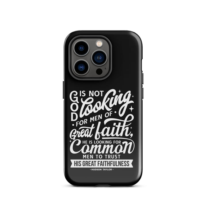 Christian Phone Case Common Men Black for iPhone® iPhone® Phone Cases Glossy iPhone 14 Pro 