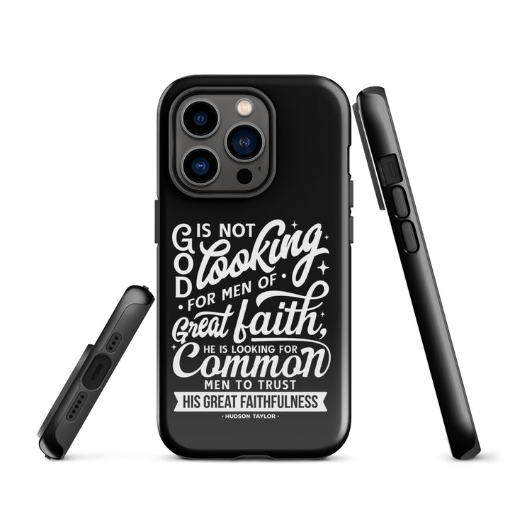 Christian Phone Case Common Men Black for iPhone® iPhone® Phone Cases   
