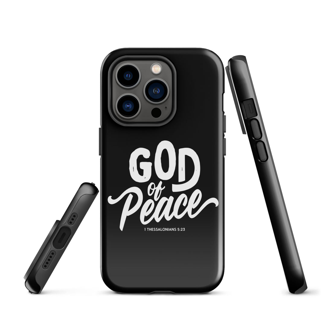 Christian Phone Case God of Peace Black for iPhone® iPhone® Phone Cases   