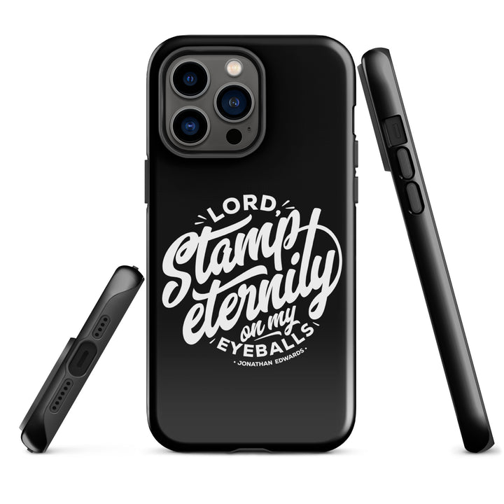Christian Phone Case Stamp Eternity Black for iPhone® iPhone® Phone Cases   