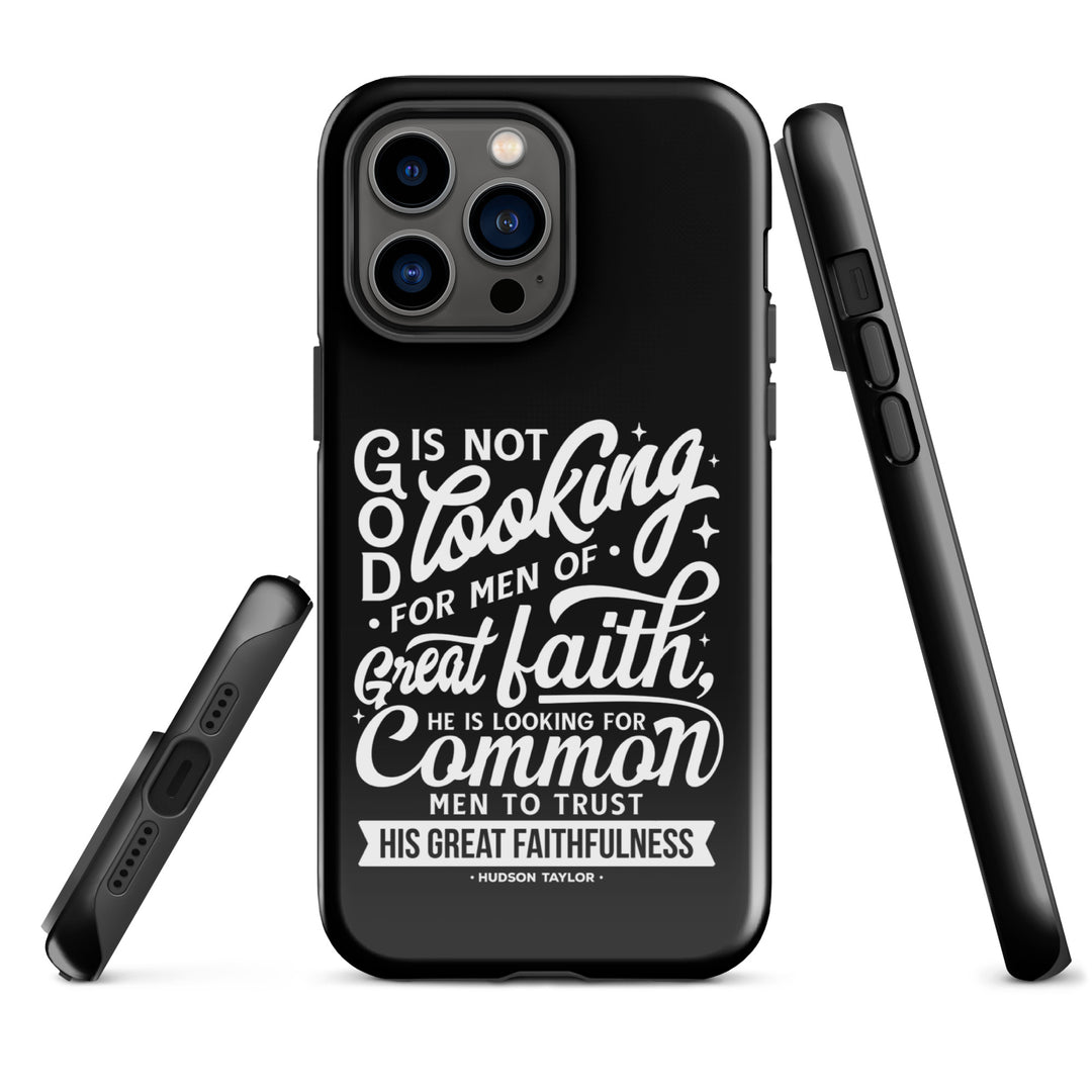 Christian Phone Case Common Men Black for iPhone® iPhone® Phone Cases   