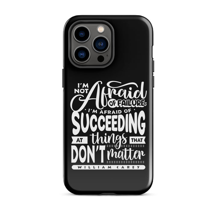 Christian Phone Case William Carey's Things That Matter Black for iPhone® iPhone® Phone Cases Glossy iPhone 14 Pro Max