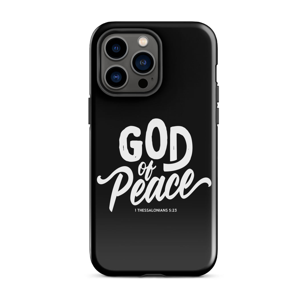 Christian Phone Case God of Peace Black for iPhone® iPhone® Phone Cases Glossy iPhone 14 Pro Max 