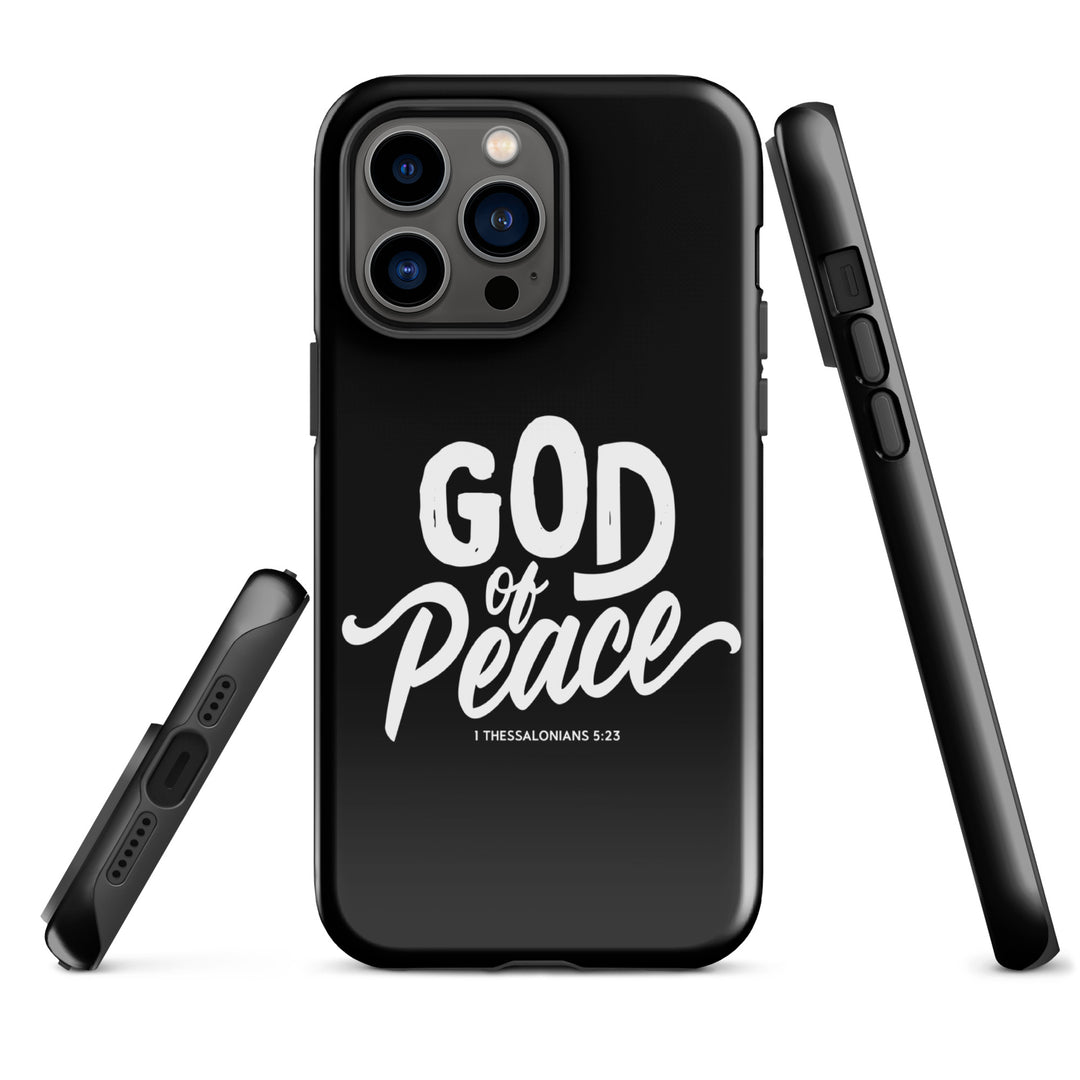Christian Phone Case God of Peace Black for iPhone® iPhone® Phone Cases   