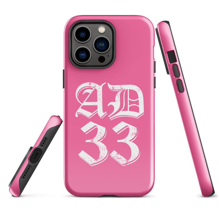 Christian Phone Case AD 33 Old English Pink for iPhone® iPhone® Phone Cases   