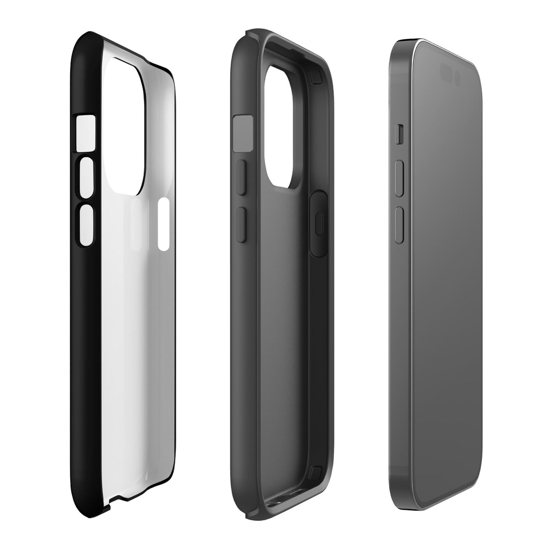 Christian Phone Case Emunah Steadfast Faith Black for iPhone® iPhone® Phone Cases   