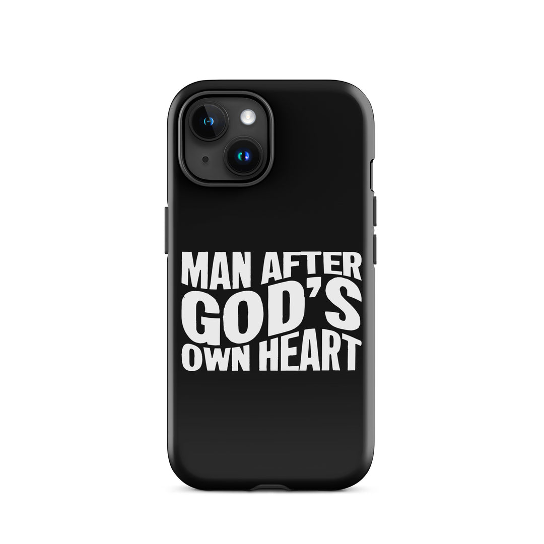 Christian Phone Case Man After God's Heart for iPhone® iPhone® Phone Cases Glossy iPhone 15 