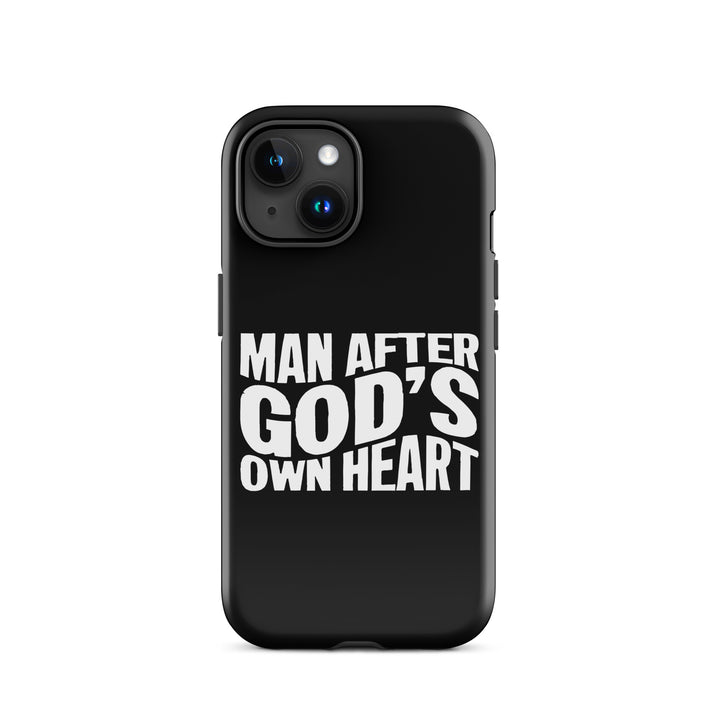 Christian Phone Case Man After God's Heart for iPhone® iPhone® Phone Cases Glossy iPhone 15 