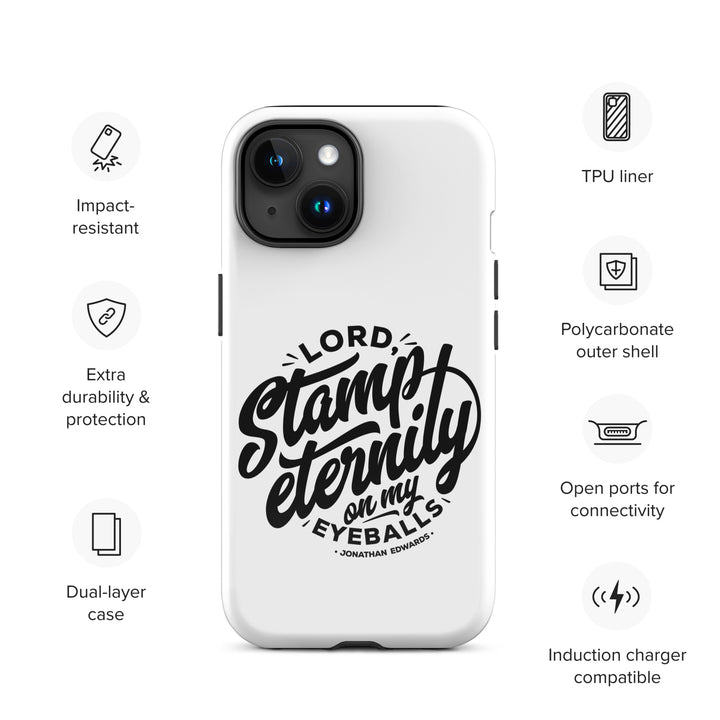 Christian Phone Case Stamp Eternity White for iPhone® iPhone® Phone Cases   