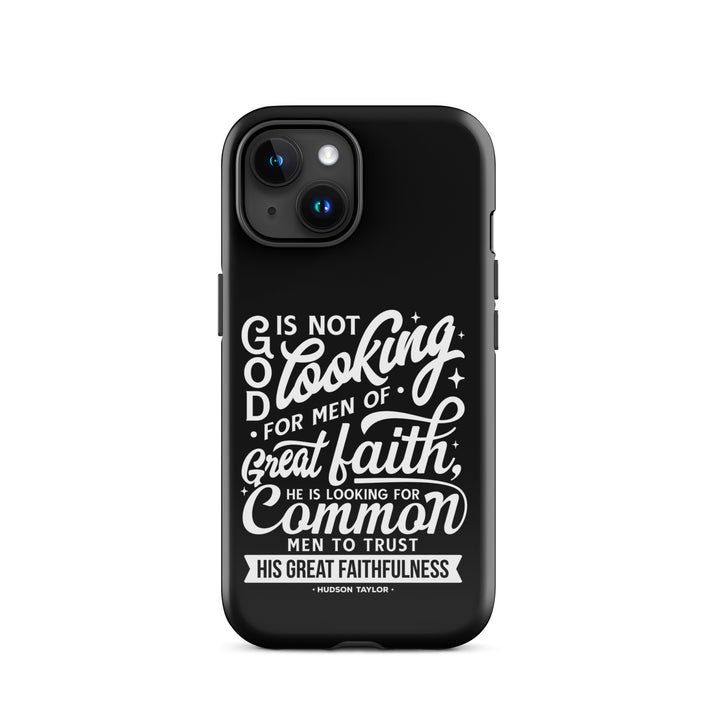 Christian Phone Case Common Men Black for iPhone® iPhone® Phone Cases Glossy iPhone 15 