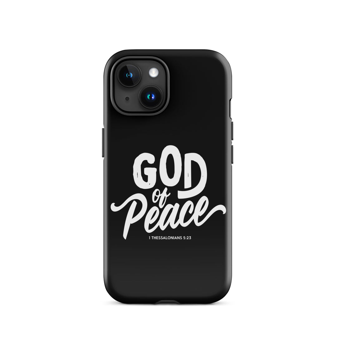 Christian Phone Case God of Peace Black for iPhone® iPhone® Phone Cases Glossy iPhone 15 