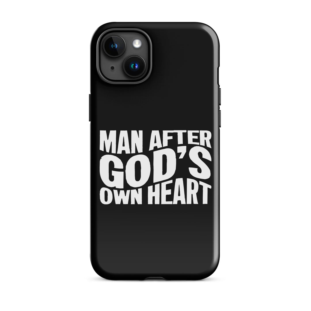 Christian Phone Case Man After God's Heart for iPhone® iPhone® Phone Cases Glossy iPhone 15 Plus 
